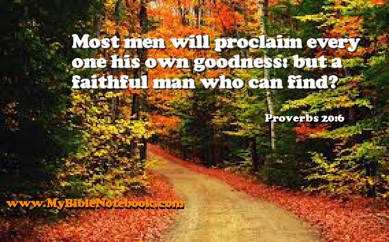 Image result for proverbs 20:6